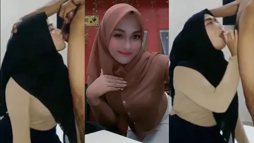 Sepongan Nikmat Hijaber Toge Montok